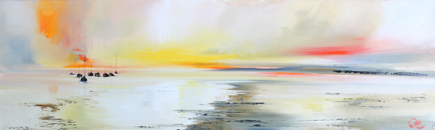 'Basking in the Sunset' by artist Rosanne Barr